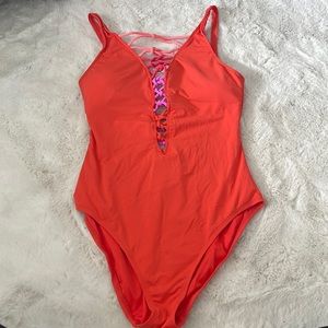 One piece bathing suit